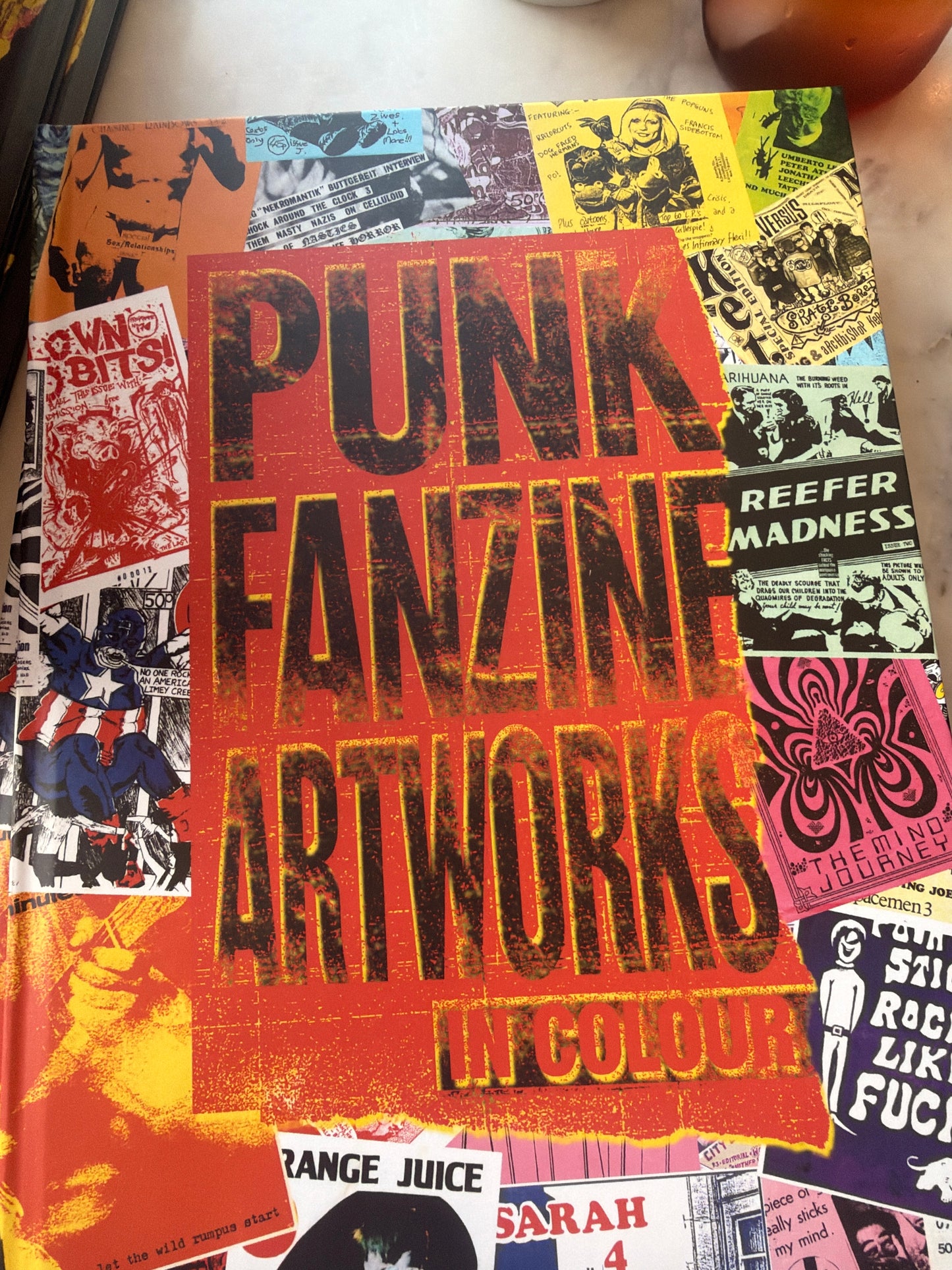 Punk Fanzine Artworks in Colour