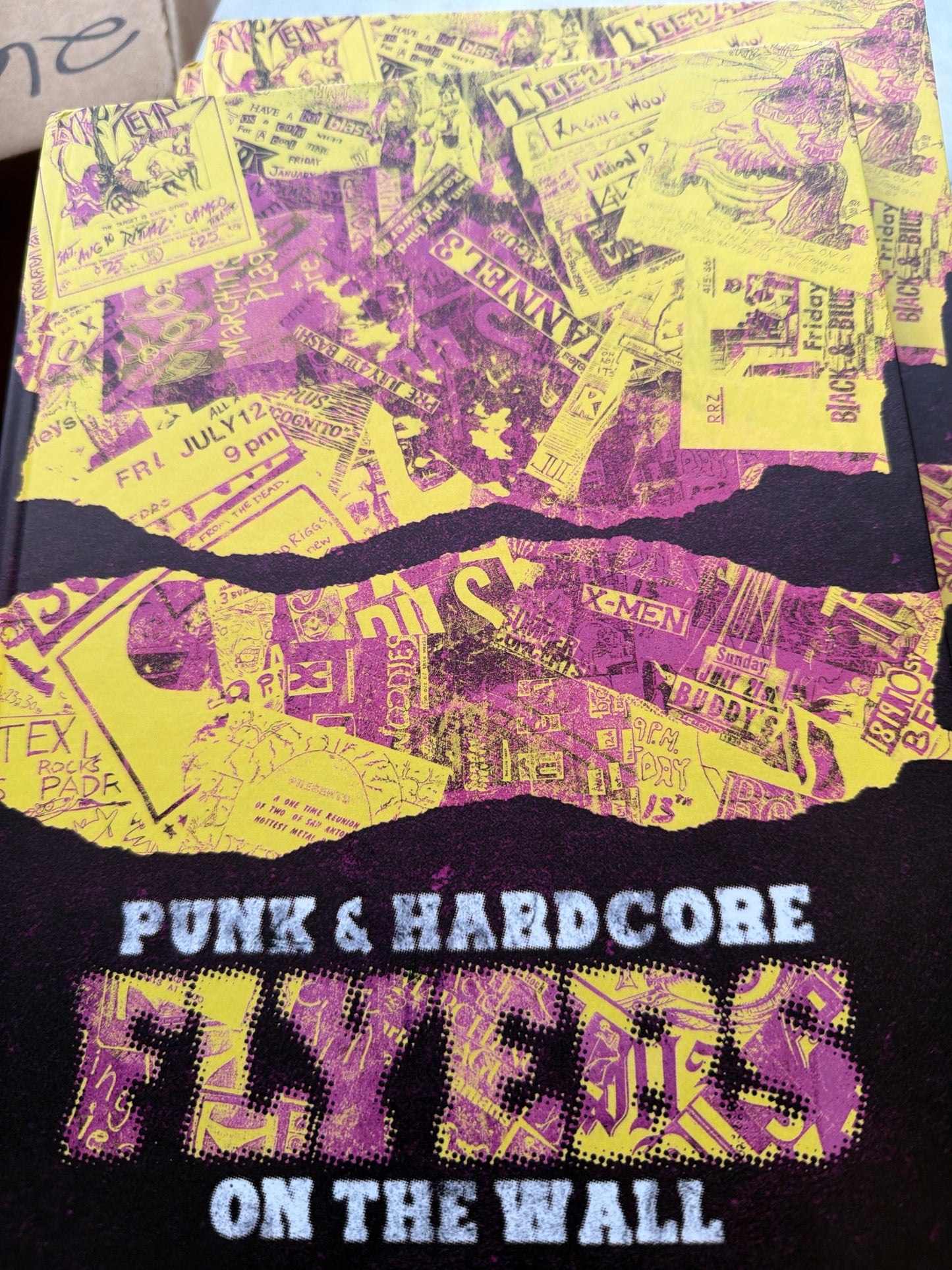 Punk & Hardcore Flyers on the Wall