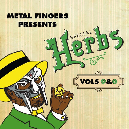 Metal Fingers Presents: Special Herbs Vol. 9 & 0 (Evergreen 2x Vinyl LP), MF DOOM
